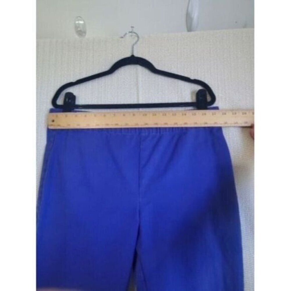 Soft Surroundings Ultimate Snap Up Legging Pull On Elastic High Waist Purple - Picture 3 of 9
